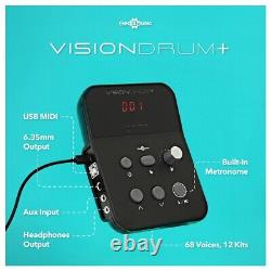 VISIONDRUM+ Electronic Drum Kit with Stool and Headphones