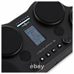 VISIONPAD-6 Electronic Drum Pad Pack by Gear4music