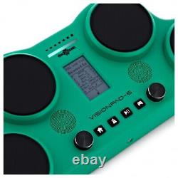 VISIONPAD-6 Electronic Drum Pad by Gear4music Green