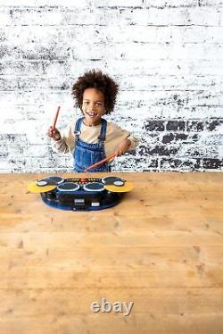 VTech Kidi DJ Drums Light-Up Electronic Drum Kit for Kids FREE SHIPPING NEW