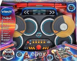 VTech Kidi DJ Drums Light-Up Electronic Drum Kit for Kids FREE SHIPPING NEW