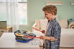 VTech Kidi DJ Drums Light-Up Electronic Drum Kit for Kids FREE SHIPPING NEW
