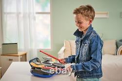 VTech Kidi DJ Drums Light-Up Electronic Drum Kit for Kids FREE SHIPPING NEW
