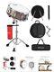 Vangoa Snare Drum Set, Student Snare Drum Kit With Stand, Drum Mute Pad, 5a Drum