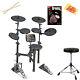 Vault Hd005 8-piece Electronic Drum Kit With Throne