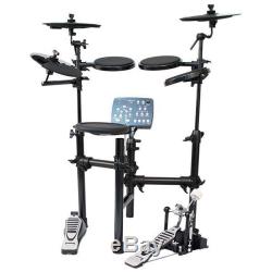 Vault HD005 8-Piece Electronic Drum Kit with Throne