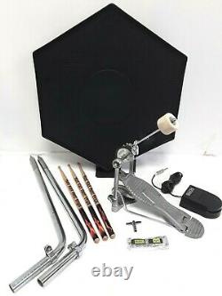 Vintage SIMMONS SDS9 Electronic Drum Kit 4X TomsKick Pad withPedalModuleStands
