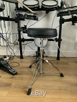WHD 517-DX Pro Mesh Electronic Drum Kit with stool and drum sticks