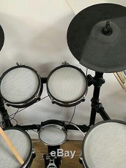WHD 517-DX Pro Mesh Electronic Drum Kit with stool and drum sticks
