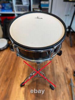 XDRUM DD-650 ELECTRONIC MESH DRUM KIT. SPARES PARTS module, cymbal, tom, snare