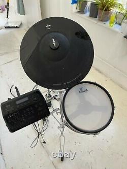X-Drum 9 Piece Electronic Drum Kit Plus Hardware, Stool and Amplifier
