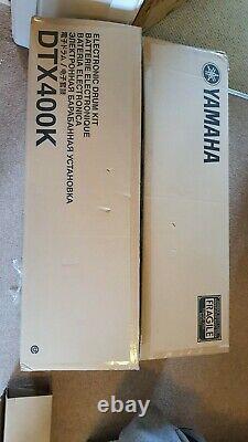 YAMAHA DTX400K Electronic Drum kit Boxed Excellent condition