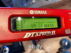 YAMAHA dtx DTXPRESS E DRUM KIT SPARE PARTS. Module tom cymbal clamp arm 12v