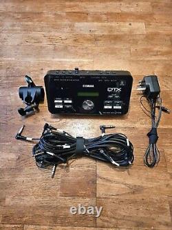 Yamaha DTX502 Drum Module Brain With Cable Loom, Clamp & Power Adaptor