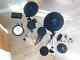 Yamaha Dtx550k Electronic Drum Kit With Protection Racket Case & Extras