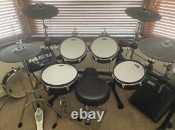 Yamaha DTX8K-M Electronic Drum Kit, Black Forest Used Excellent Condition