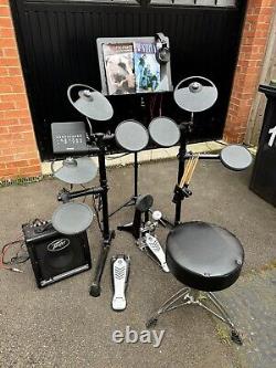 Yamaha DTX 450K Electric Drum Kit + Extras