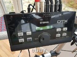 Yamaha DTX 500 Electronic Drum Kit, Sennheisser headphones, Drum Sticks, stool