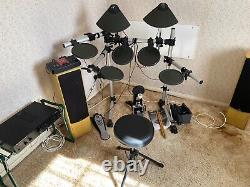 Yamaha DTXplorer Electronic Drum Kit with AMP and speakers