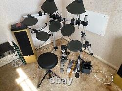 Yamaha DTXplorer Electronic Drum Kit with AMP and speakers