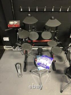 Yamaha Dtxpress 2 ii Electric Electronic Digital Drum Kit Set With Extra Pad