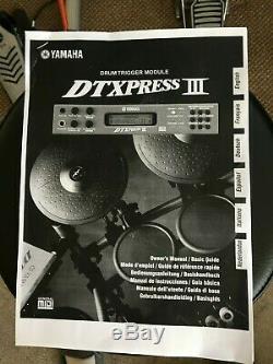 Yamaha Dtxpress III Electronic Drum Kit With Extra Cymbal. Was £325, Now £295