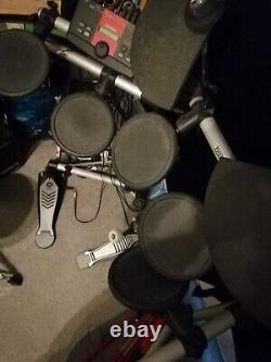 Yamaha Electronic DTX Drum Kit with Sticks, Amp, Stool, Music Stand & Book